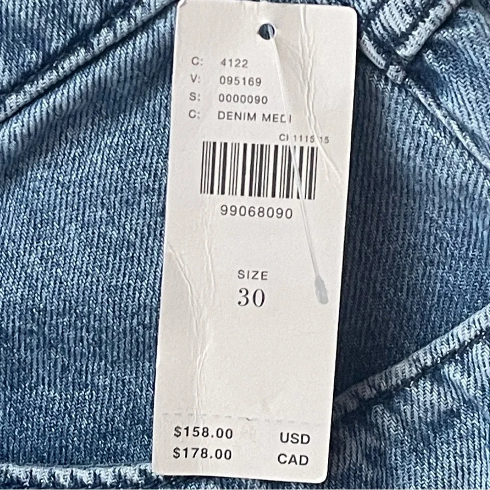 Anthropologie Pilcro Mid-Rise Super Wide Leg Jeans
Elkhorn Coral Blue 30 NWT - Picture 11 of 16